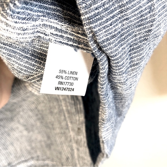 Converse One Star Striped Button Down, M - Picture 9 of 10